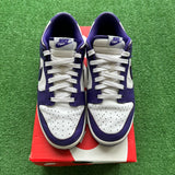 Nike Court Purple Low Dunk Size 7.5