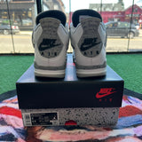 Jordan White Cement 4s Size 8