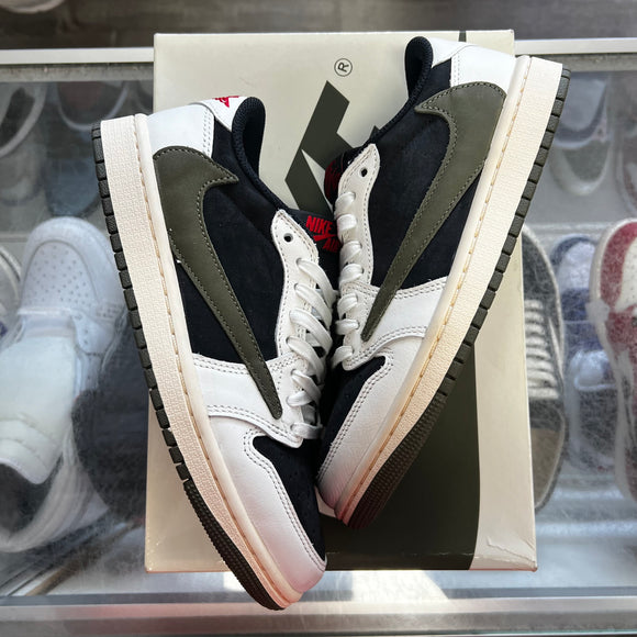 Jordan Travis Scott Olive Low 1s Size 6.5W/5M