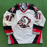 Vintage Buffalo Sabres Stu Barnes Jersey Size XL