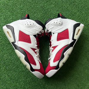 Jordan Carmine 6s Size 12