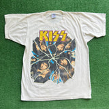 Vintage Kiss Tour Tee Size L