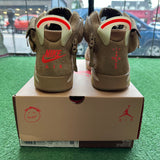 Jordan Travis Scott British Khaki 6s Size 10