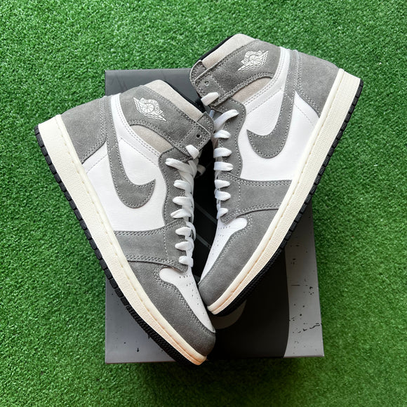 Jordan Washed Black 1s Size 8