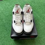 Jordan White Cement 4s Size 10