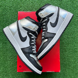 Jordan Silver Toe 1s Size 6W/4.5M