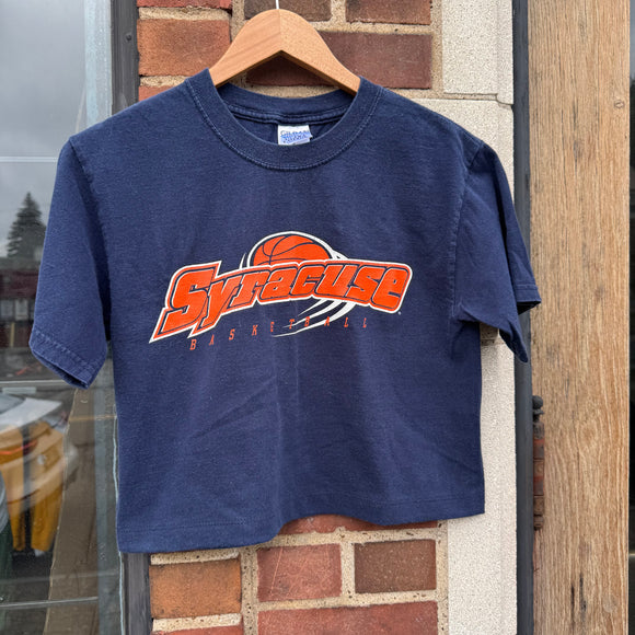 Vintage Syracuse Basketball Crop Top Size S