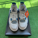 Jordan Military Blue 4s Size 11.5