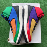 Jordan Multi Color 2s Size 11W/9.5M