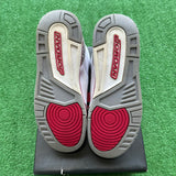Jordan Cardinal 3s Size 6.5Y
