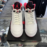 Jordan Fire Red 5s Size 13