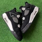 Jordan White Thunder 4s Size 6Y
