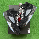 Jordan Black Metallic 5s Size 13