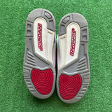 Jordan Cardinal Red 3s Size 7Y