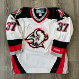 Vintage Buffalo Sabres Curtis Brown Jersey Size XL