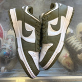 Nike Medium Olive Low Dunks Size 11W/9.5M