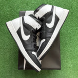 Jordan Black White 1s Size 10
