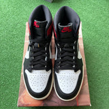 Jordan Reimagined Black Toe 1s Size 9.5