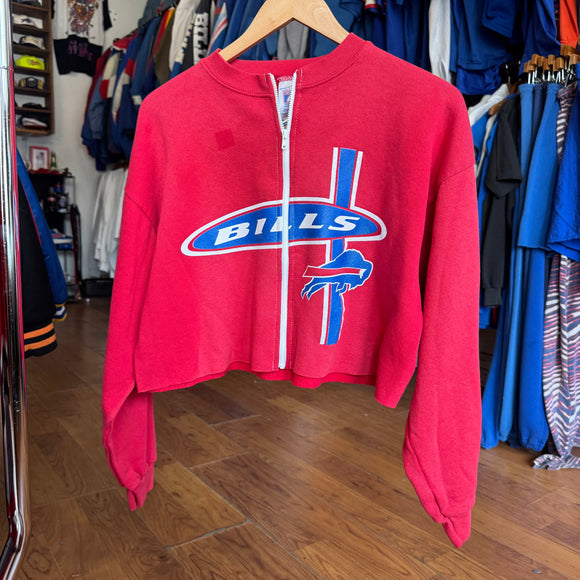 Vintage Buffalo Bills Zip Crop Size M