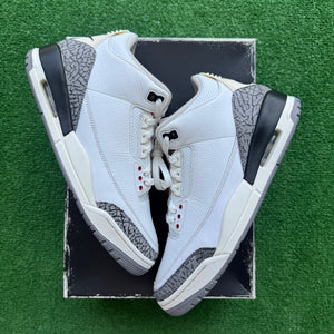 Jordan Reimagined White Cement 3s Size 10.5