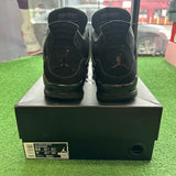 Jordan 2020 Black Cat 4s Size 9.5