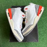 Jordan Georgia Peach 3s (Missing Insoles) Size 8.5W/7M