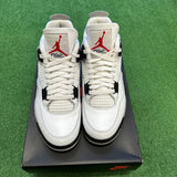 Jordan White Cement 4s Size 8.5