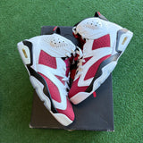 Jordan Carmine 6s Size 7.5