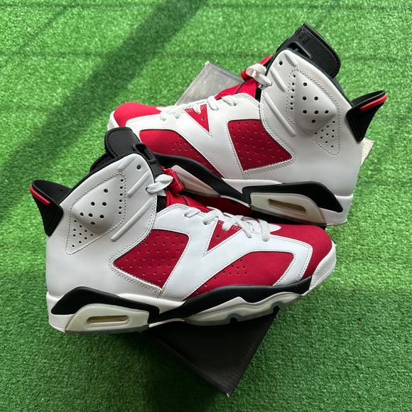 Jordan Carmine 6s Size 9.5