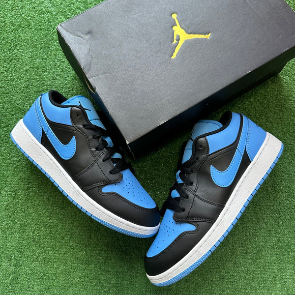 Jordan UNC Low 1s Size 7Y