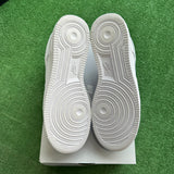 Nike White Low Air Force 1s Size 10.5
