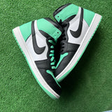 Jordan Green Glow 1s Size 10
