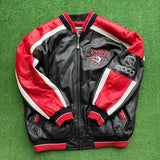Vintage Buffalo Sabres Leather Jacket Size XL