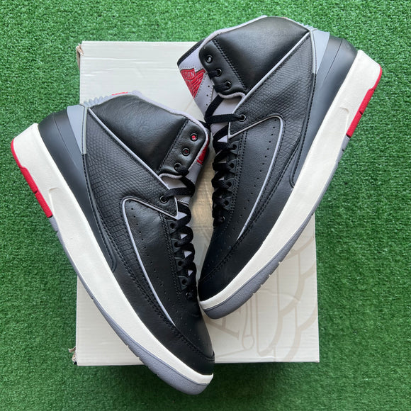 Jordan Black Cement 2s Size 12