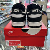 Nike Black White Low Dunk Size 10