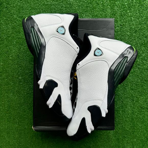 Jordan Oxidized Green 14s Size 11.5