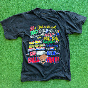 Vintage Buffalo Bills Fan Tee Size S