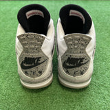 Jordan White Cement 4s Size 10