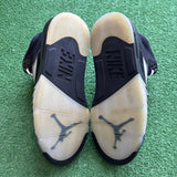 Jordan Reimagined Black Metallic 5s Size 8.5