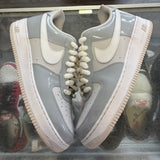 Nike Wolf Grey Low 08 Air Force 1s Size 12