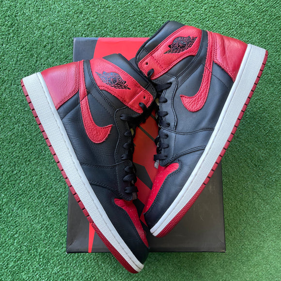 Jordan Bred Banned 1s Size 12