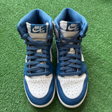 Jordan True Blue 1s Size 5Y