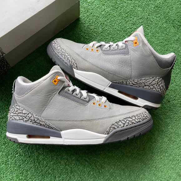 Jordan Cool Grey 3s Size 10.5