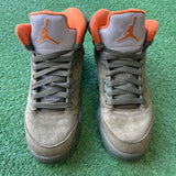 Jordan Olive 5s Size 5Y