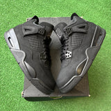 Jordan Black Cat 4s Size 6Y