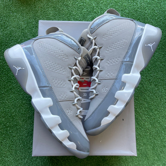 Jordan Cool Grey 9s Size 10.5