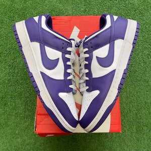 Nike Court Purple Low Dunk Size 12