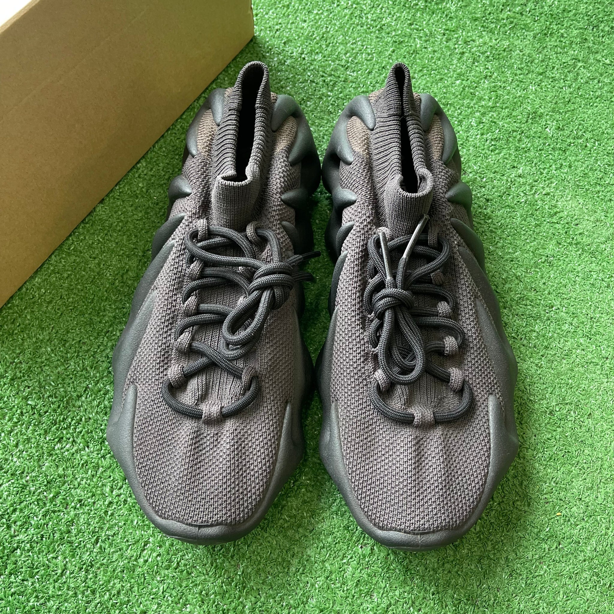 adidas gazelle silver green womens Yeezy 450 Dark Slate Sneakers 10 main image 1