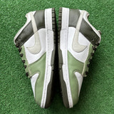 Nike Oil Green Cargo Low Dunks Size 10