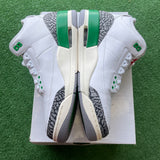 Jordan Lucky Green 3s Size 11W/9.5M
